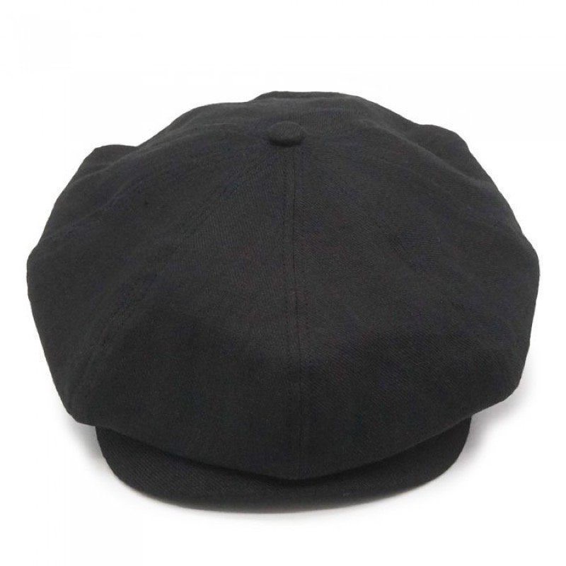 THE H.W. DOG & CO. - LINEN PK CAP (BLACK) - CANVAS CLOTHING