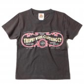 TROPHY CLOTHING - “HOLIDAY” 15TH WORK LOGO TEE (KIDS SIZE) (BLACK)