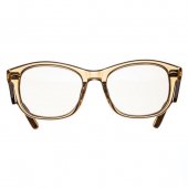 <img class='new_mark_img1' src='https://img.shop-pro.jp/img/new/icons1.gif' style='border:none;display:inline;margin:0px;padding:0px;width:auto;' />EVILACT EYEWEAR “CYCLONE” - RIM TEMPLE AMBER CLEAR / DIMMING LENS (調光レンズ)