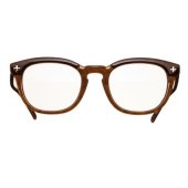<img class='new_mark_img1' src='https://img.shop-pro.jp/img/new/icons1.gif' style='border:none;display:inline;margin:0px;padding:0px;width:auto;' />EVILACT EYEWEAR “YALE �” - RIM TEMPLE DARK BROWN x COFFEE MARBLE / DIMMING LENS (調光レンズ)