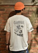 <img class='new_mark_img1' src='https://img.shop-pro.jp/img/new/icons1.gif' style='border:none;display:inline;margin:0px;padding:0px;width:auto;' />CANVAS - The Flatheaders SS Tee (WHITE)