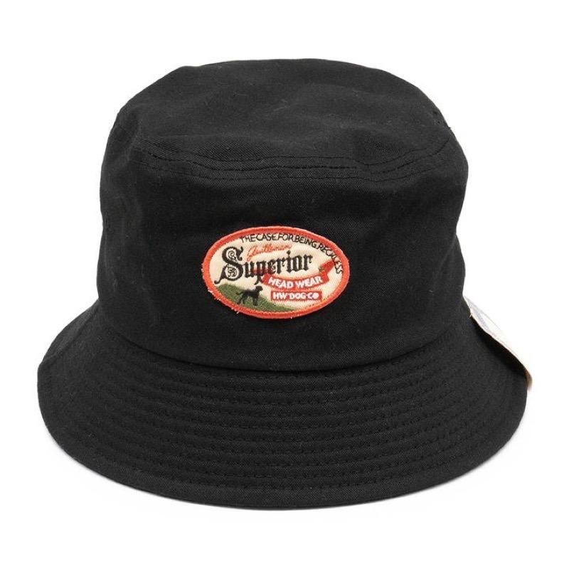 THE H.W. DOG & CO. - OC BUCKET HAT (BLACK) - CANVAS CLOTHING 