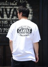 <img class='new_mark_img1' src='https://img.shop-pro.jp/img/new/icons1.gif' style='border:none;display:inline;margin:0px;padding:0px;width:auto;' />CANVAS - Standard Logo SS Tee (White)