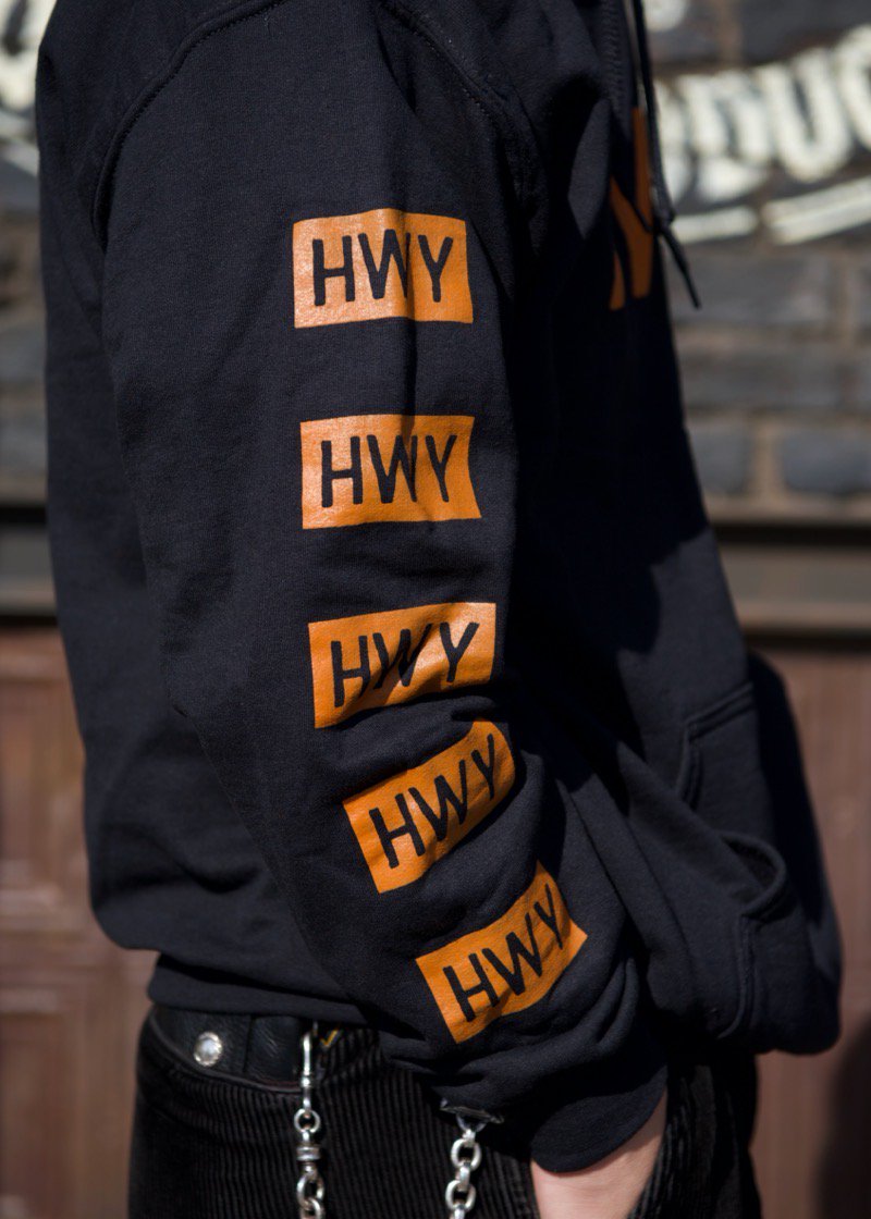HWY x CANVAS / HWY HOODIE Limited (BLACK) - CANVAS CLOTHING ONLINE 