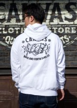 CANVAS x BACK AND FORTH SIGNS CO. / W NAME Limites Pullover (White)