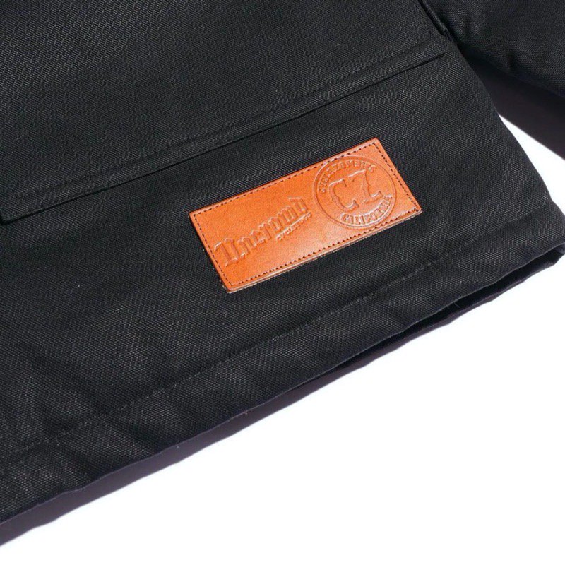 CycleZombies x UNCROWD / Duck Coat (BLACK) - CANVAS CLOTHING