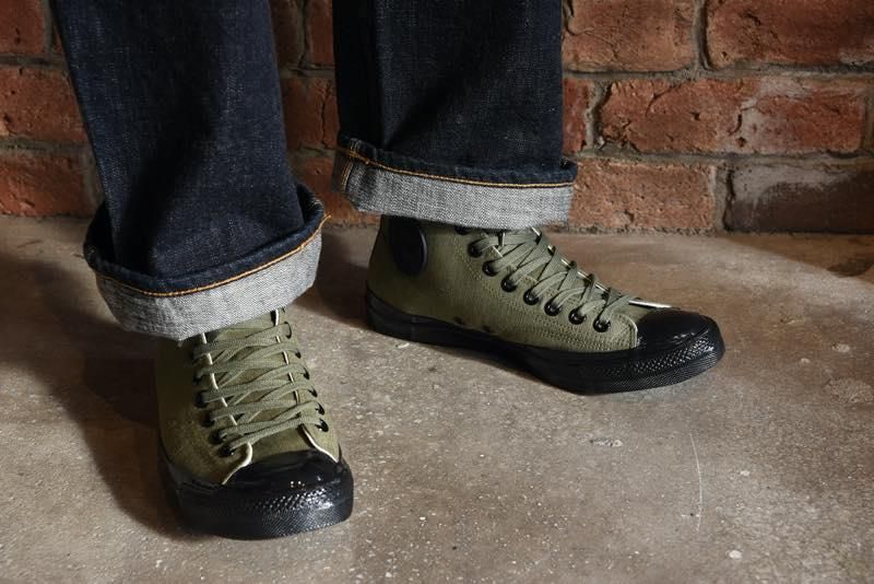 靴 TROPHY CLOTHING MILL TRAINERS HI-TOP MILL TRAINERS HI-TOP - TROPHY GENERAL STORE KANAZAWA