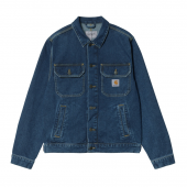 <img class='new_mark_img1' src='https://img.shop-pro.jp/img/new/icons1.gif' style='border:none;display:inline;margin:0px;padding:0px;width:auto;' />CARHARTT / STETSON JACKET (BLUE STONE WASHED)
