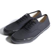 <img class='new_mark_img1' src='https://img.shop-pro.jp/img/new/icons1.gif' style='border:none;display:inline;margin:0px;padding:0px;width:auto;' />TROPHY CLOTHING - MIL BOAT SHOES (BLACKxBLACK)