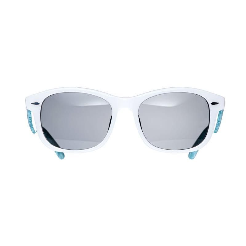 EVILACT EYEWEAR “CYCLONE” - FROST GLASS x TURQUOISE / SMOKE