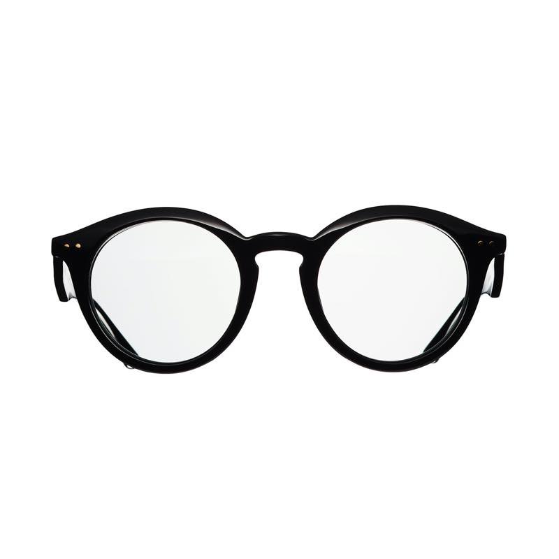 EVILACT EYEWEAR “CURTISS” - RIM TENPLE BLACK / 調光 GRAY LENS