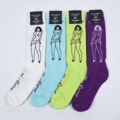 <img class='new_mark_img1' src='https://img.shop-pro.jp/img/new/icons1.gif' style='border:none;display:inline;margin:0px;padding:0px;width:auto;' />EVILACT / EVILACT x STOOP Pinup Lady socks