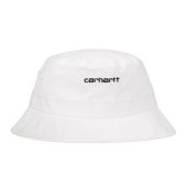 CARHARTT / SCRIPT BUCKET HAT (White / Black)