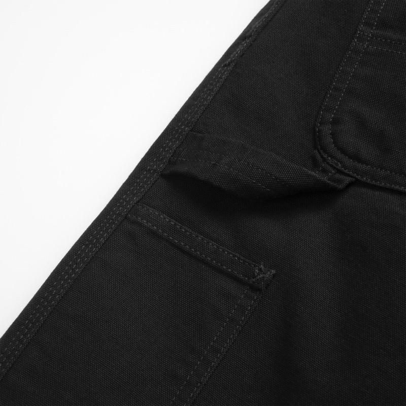 Carhartt WIP / SINGLE KNEE PANT (BLACK) - CANVAS CLOTHING ONLINE