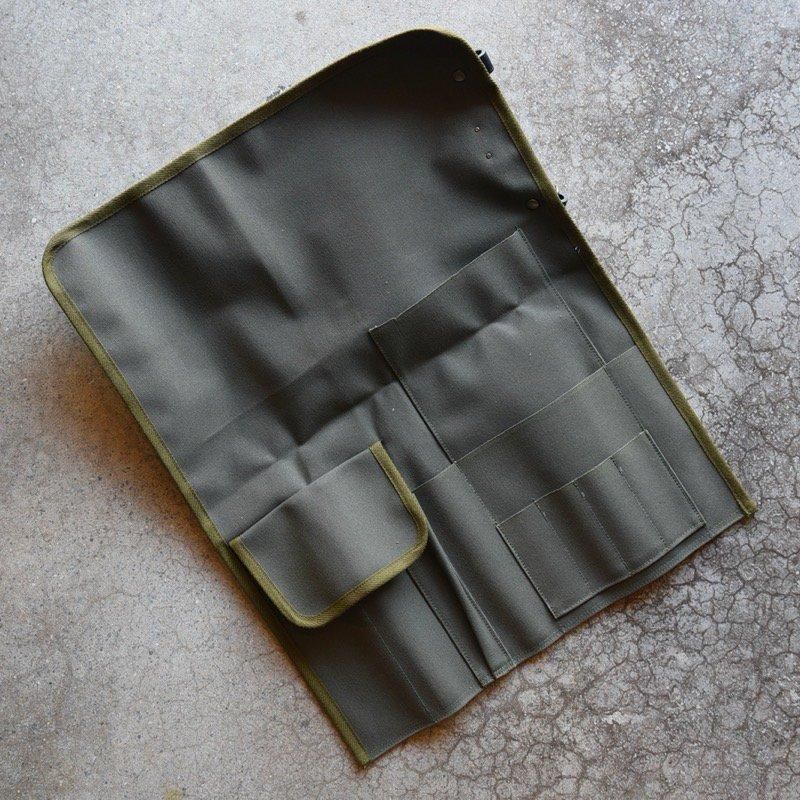 HWZN.MFG.CO.(HWZN BROSS) - TOOL ROLL (OLIVE) - CANVAS