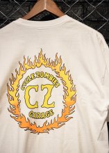 CycleZombies / FLAMEBOY S/S T-SHIRT (WHITE)