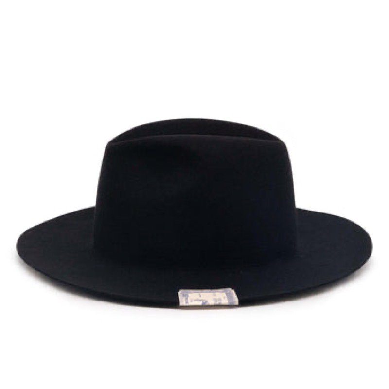 THE H.W. DOG & CO. - TRAVELERS RABBIT HAT (BLACK