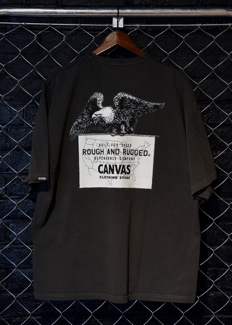 ROUGH AND RUGGED x CANVAS RAR x CVS CT BLACK CANVAS CLOTHING