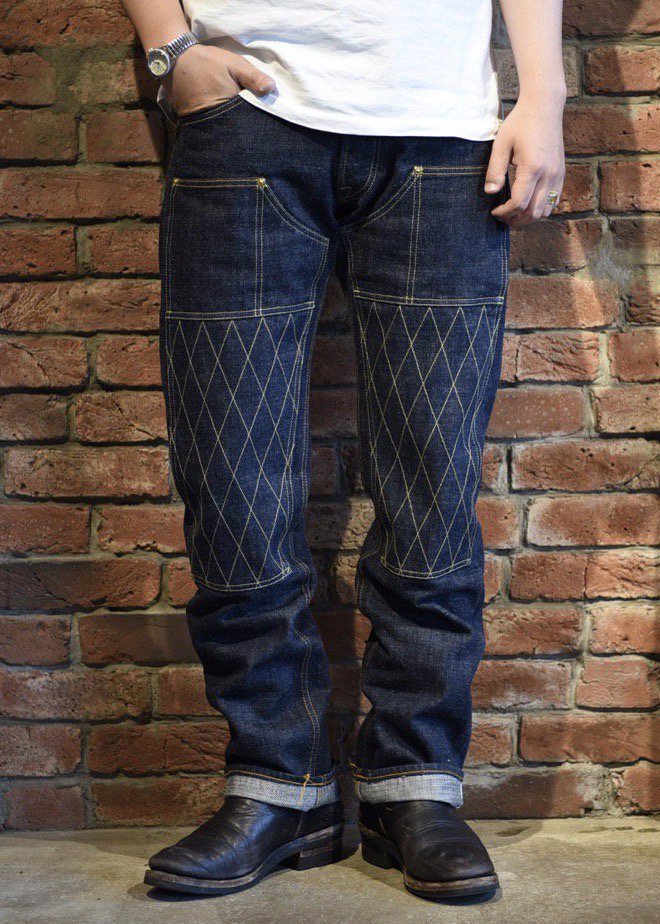 TROPHY CLOTHING Double Knee Narrow Denim-www.electrowelt.com