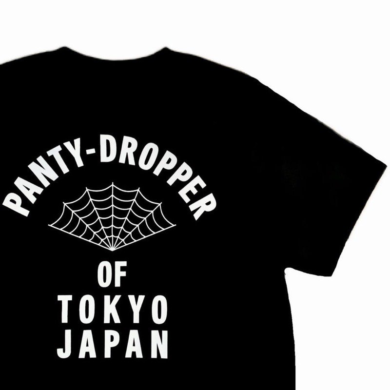 PANTYDROPPER - S/S TEE【PBAB】（BLACK) - CANVAS CLOTHING ONLINE STORE / 39  Shimeno Kanazawa Ishikawa JAPAN 920-0059