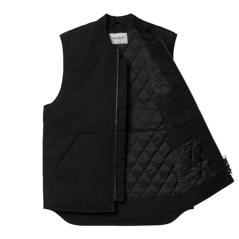 Carhartt WIP / CLASSIC VEST (Black Rigd) - CANVAS CLOTHING
