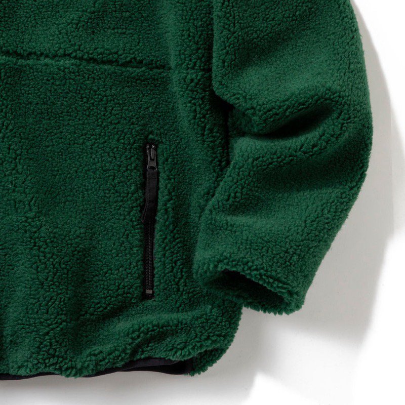 VERMONT [REVERSIBLE JACKET] (GREEN / BLACK) - CANVAS CLOTHING