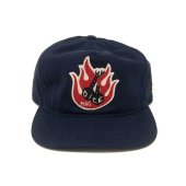 <img class='new_mark_img1' src='https://img.shop-pro.jp/img/new/icons1.gif' style='border:none;display:inline;margin:0px;padding:0px;width:auto;' />DicE magazine / DicE x Ampal Creative Flame Snapback (NAVY)
