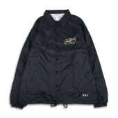 <img class='new_mark_img1' src='https://img.shop-pro.jp/img/new/icons50.gif' style='border:none;display:inline;margin:0px;padding:0px;width:auto;' />GOODSPEED / Lettering Logo Coach Jacket (BLACK)