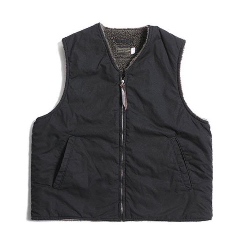 TROPHY CLOTHING DECK TR.MFG VEST BLACK CANVAS CLOTHING