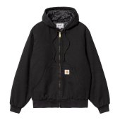 <img class='new_mark_img1' src='https://img.shop-pro.jp/img/new/icons1.gif' style='border:none;display:inline;margin:0px;padding:0px;width:auto;' />CARHARTT / OG ACTIVE JACKET - Black (aged canvas)