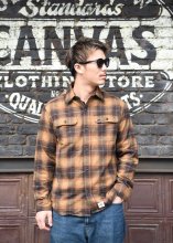 <img class='new_mark_img1' src='https://img.shop-pro.jp/img/new/icons1.gif' style='border:none;display:inline;margin:0px;padding:0px;width:auto;' />HWZN.MFG.CO. / FLANNEL CLASSIC SHIRTS (ORANGE)