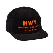 HWY / HAWG HAT (Black corduroy)