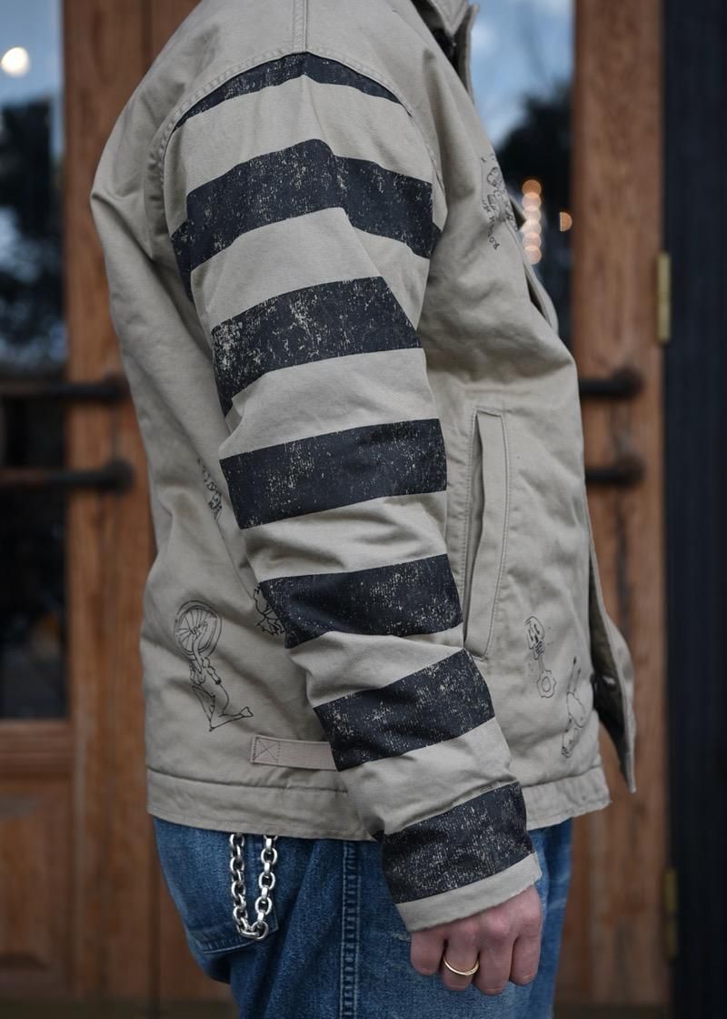 ROUGH AND RUGGED Ａ２デッキジャケット ROUGH AND RUGGED A2デッキジャケット