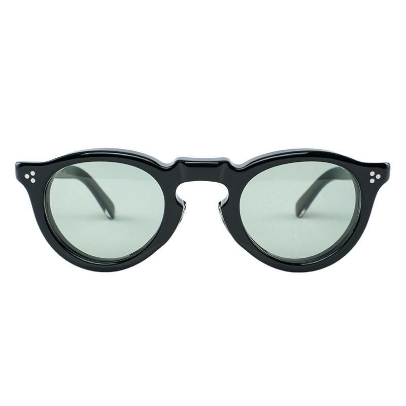 EVILACT EYEWEAR “GREEVES” - BLACK x CLEAR / GREEN LENS - CANVAS ...