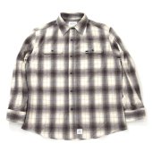 <img class='new_mark_img1' src='https://img.shop-pro.jp/img/new/icons1.gif' style='border:none;display:inline;margin:0px;padding:0px;width:auto;' />HWZN.MFG.CO. / FLANNEL CLASSIC SHIRTS (GRAY)