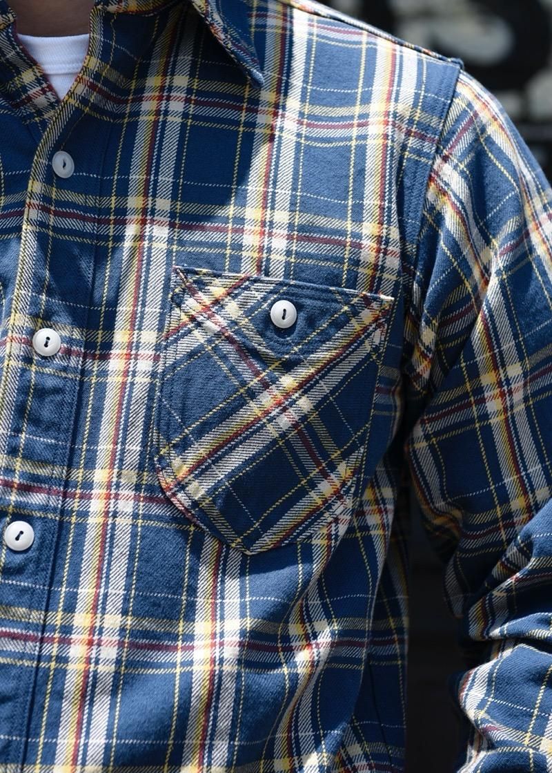 STEVENSON OVERALL Co. / Dominator - DT2 (Blue Plaid