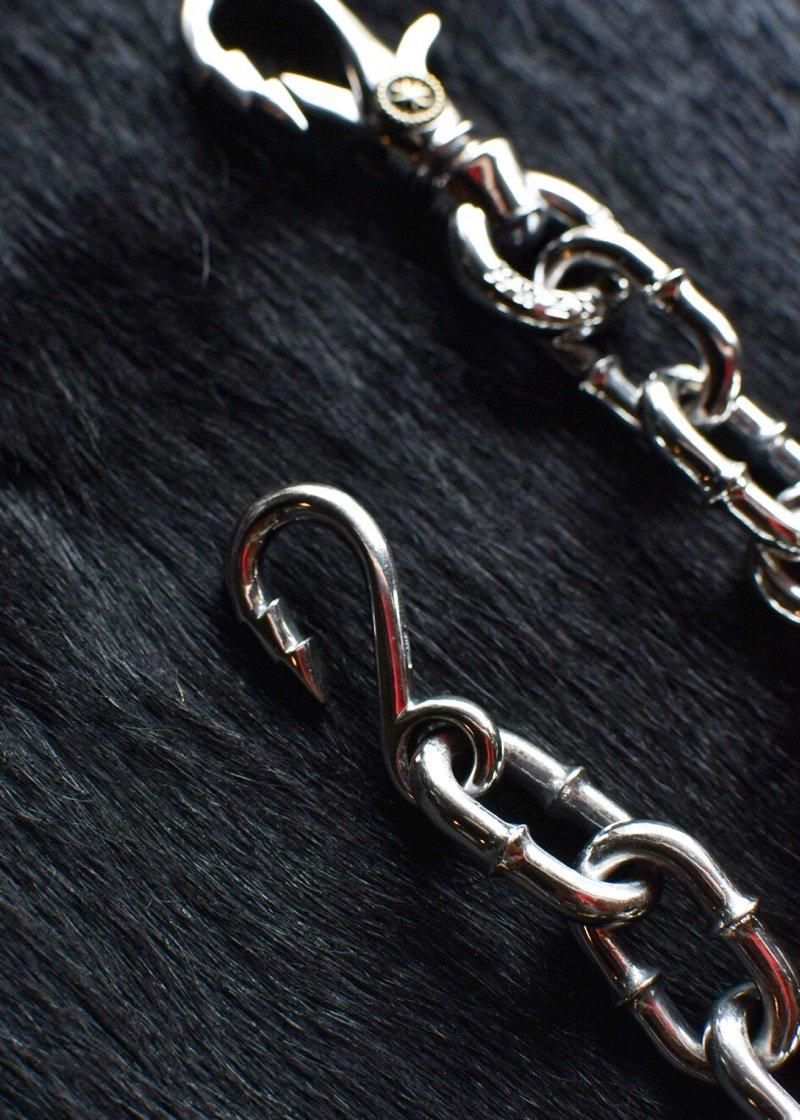 CANVAS x HWZN.MFG.CO. x BLACK BOOTS - SS WALLET CHAIN NEW