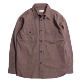 TROPHY CLOTHING - DELUXE COVERT L/S SHIRT (BROWN)
