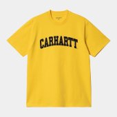 CARHARTT / S/S UNIVERSITY T-SHIRT (Buttercup / Black)