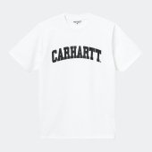 CARHARTT / S/S UNIVERSITY T-SHIRT (White / Black)