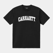 CARHARTT / S/S UNIVERSITY T-SHIRT (Black / White)