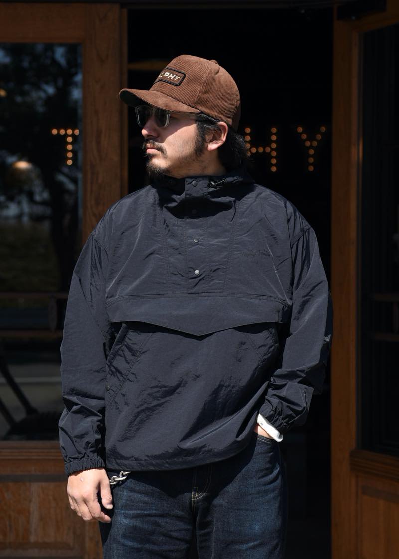 TROPHY CLOTHING - “MONOCHROME” ANORAK PARKA (BLACK) - CANVAS CLOTHING  ONLINE STORE / 39 Shimeno Kanazawa Ishikawa JAPAN 920-0059