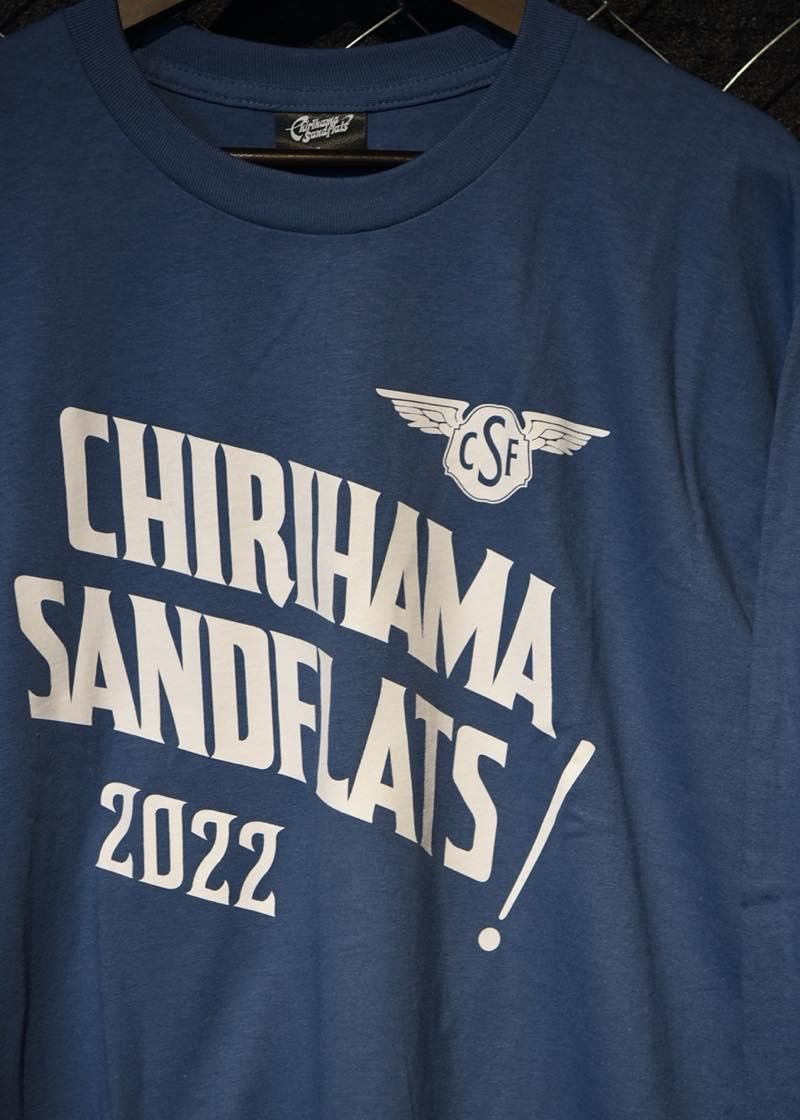 Chirihama Sandflats Official / 2022 Official LS TEE (BLUE