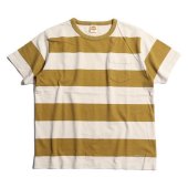 TROPHY CLOTHING - WIDE BORDER S/S TEE (YELLOW)