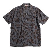 <img class='new_mark_img1' src='https://img.shop-pro.jp/img/new/icons1.gif' style='border:none;display:inline;margin:0px;padding:0px;width:auto;' />TROPHY CLOTHING - ATOMIC HAWAIIAN S/S SHIRT (GRAY)