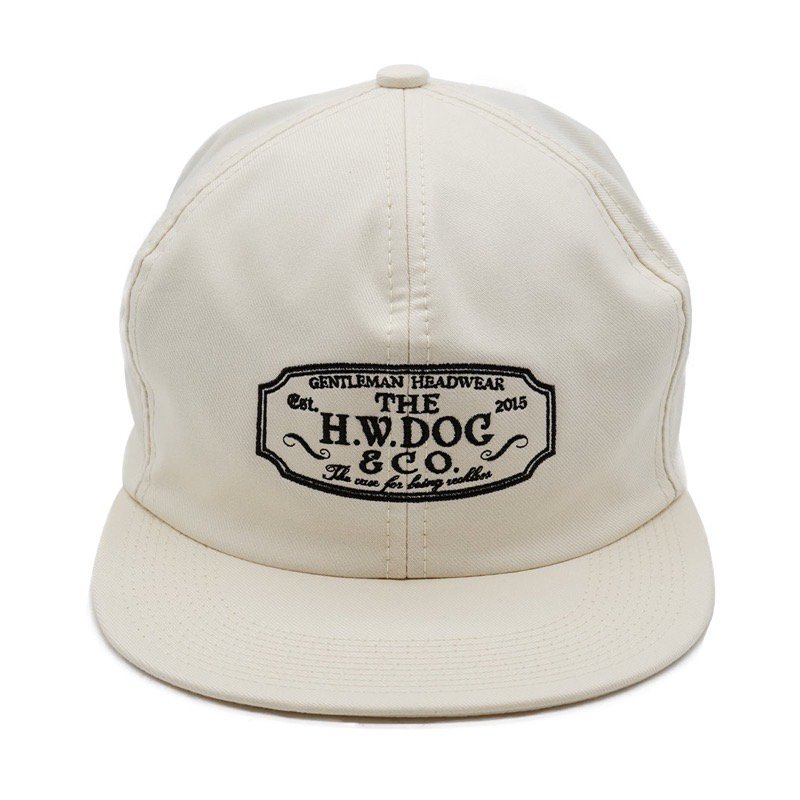 THE H.W. DOG & CO. - TRUCKER CAP 23SS (O.WHITE) - CANVAS CLOTHING