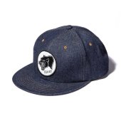 <img class='new_mark_img1' src='https://img.shop-pro.jp/img/new/icons1.gif' style='border:none;display:inline;margin:0px;padding:0px;width:auto;' />CLUCT / PANTHER [DENIM CAP] (INDIGO / CAMEL)