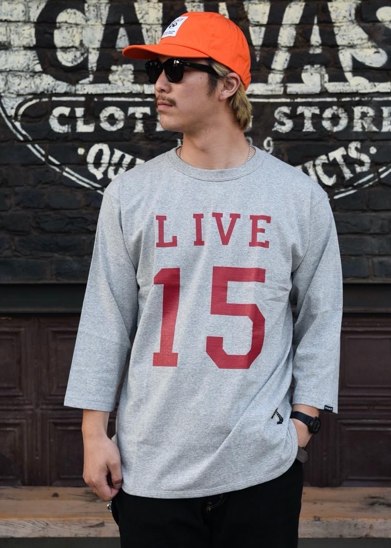 EVILACT イーブルアクト　ベースボールTシャツ　15周年 EVILACT イーブルアクトベースボールTシャツ15周年