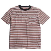 TROPHY CLOTHING - MULTI BORDER TEE (APLICOT)