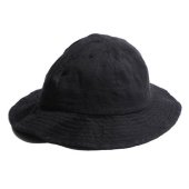 <img class='new_mark_img1' src='https://img.shop-pro.jp/img/new/icons50.gif' style='border:none;display:inline;margin:0px;padding:0px;width:auto;' />TROPHY CLOTHING - SKIPPER LINEN HAT (BLACK)
